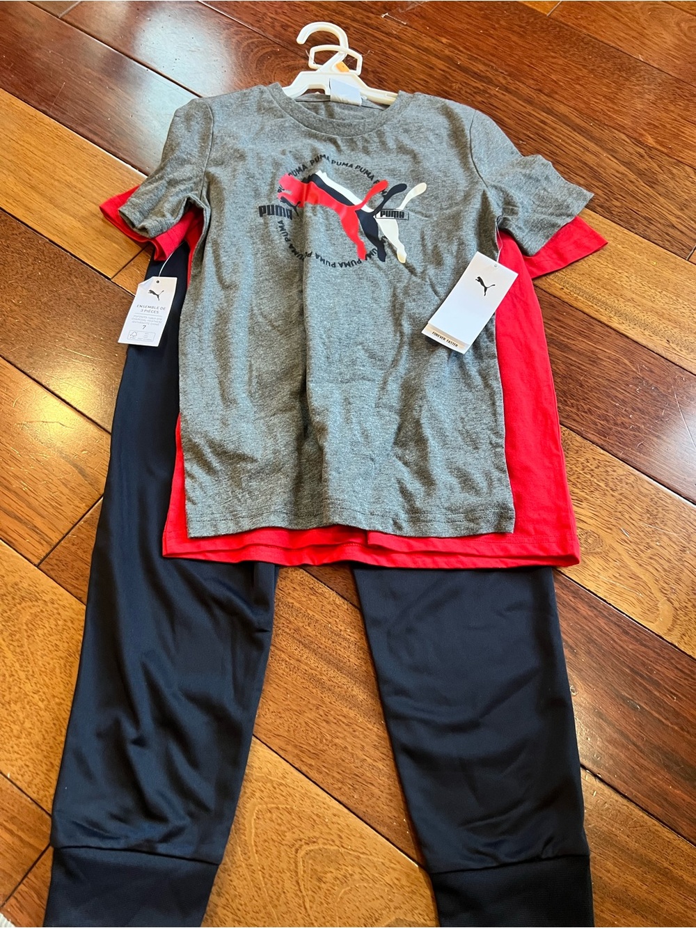 Puma 3 Piece Set, Boys Size 7, NWT